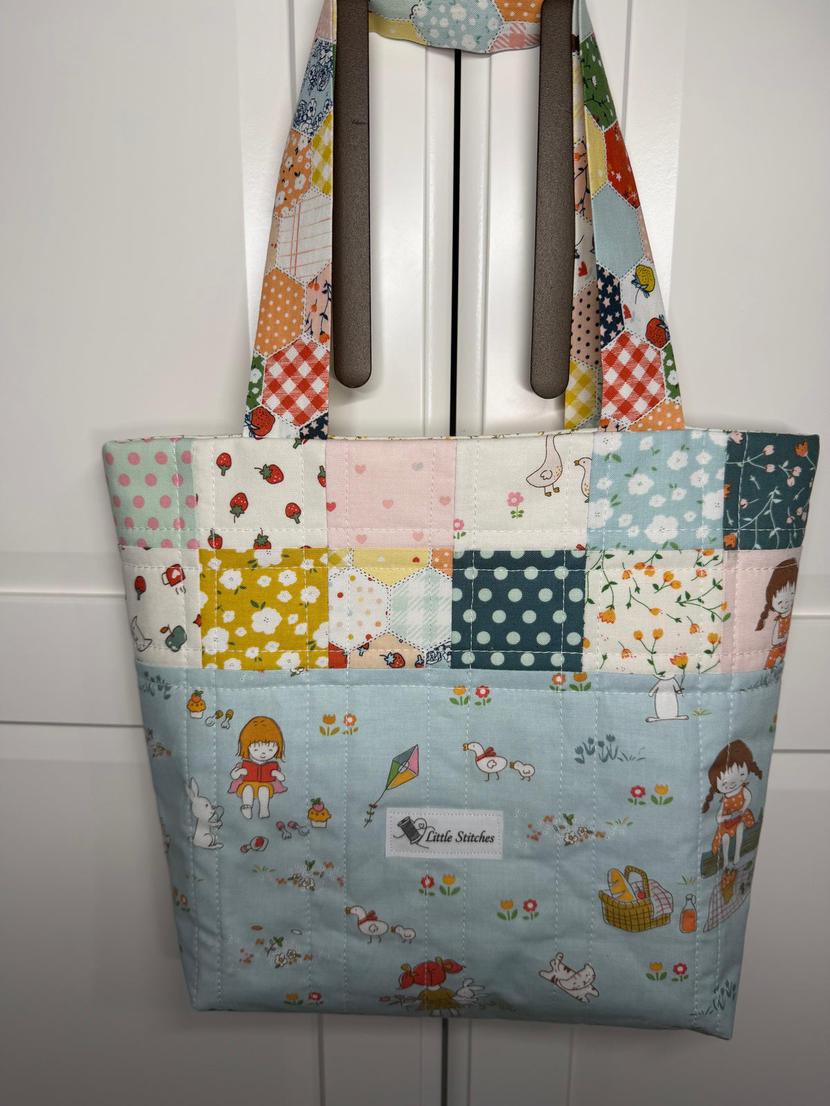 “Serendipity Mini Blue Girl” Children’s Tote