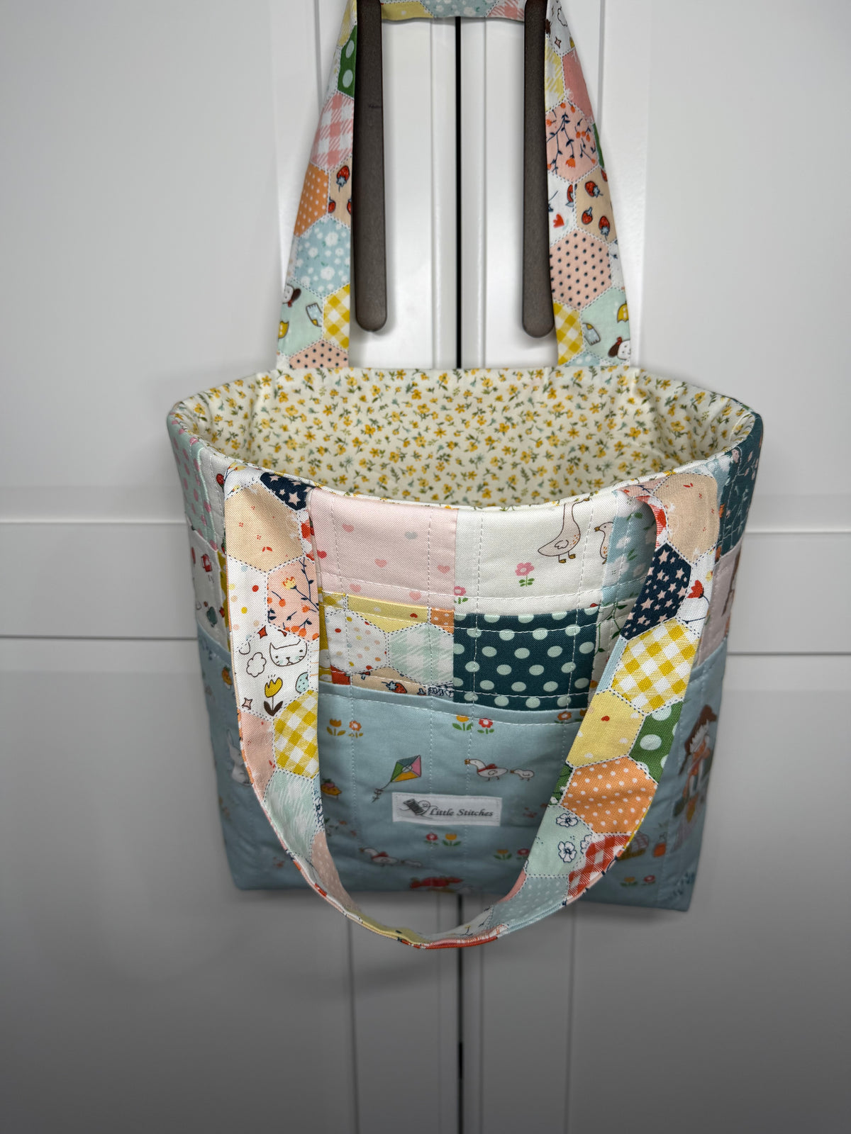 “Serendipity Mini Blue Girl” Children’s Tote
