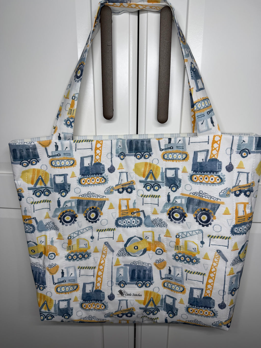 “Dump truck” Children’s Tote or Midi Diaper Bag