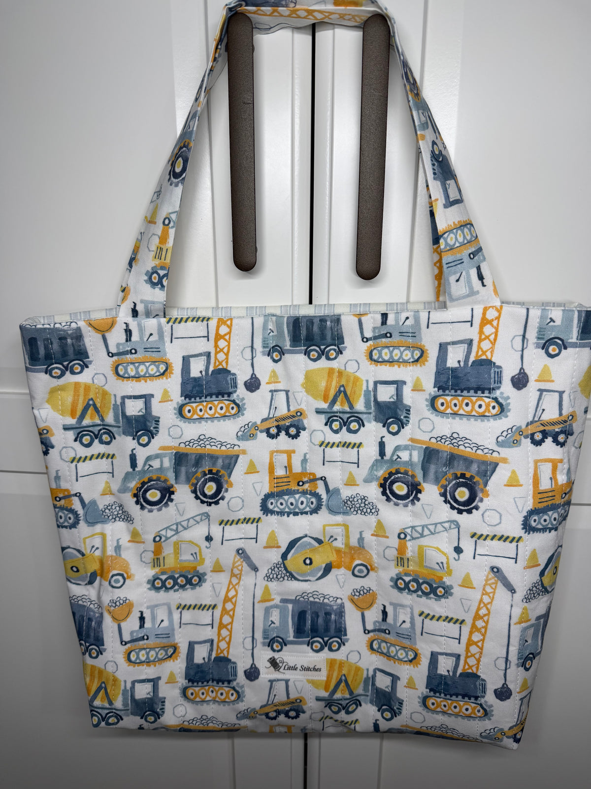 “Dump truck” Children’s Tote or Midi Diaper Bag