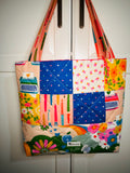“That 70s Retro” Quilted Tote