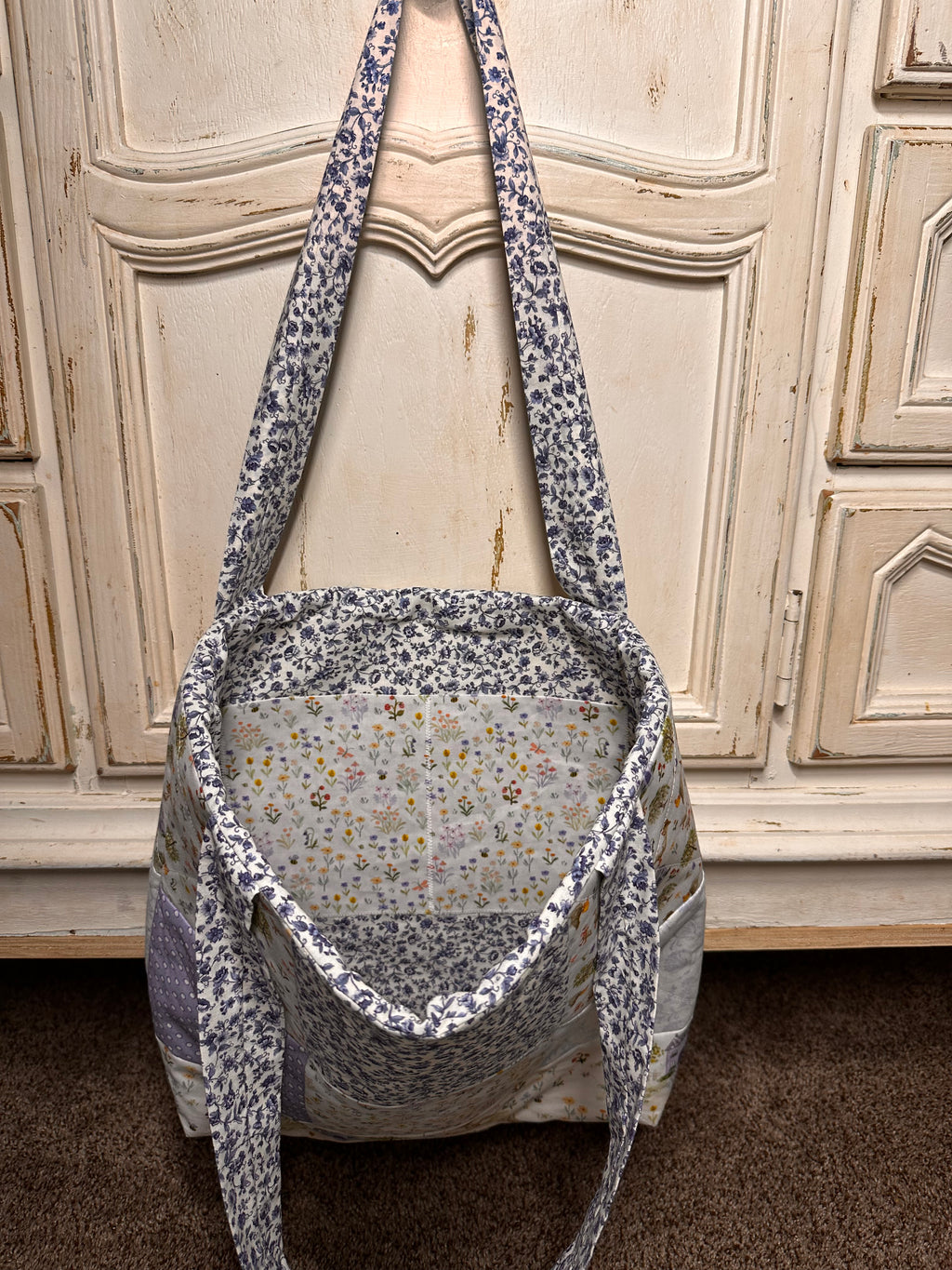 “Duck Boots” Quilted Tote/Diaper Bag