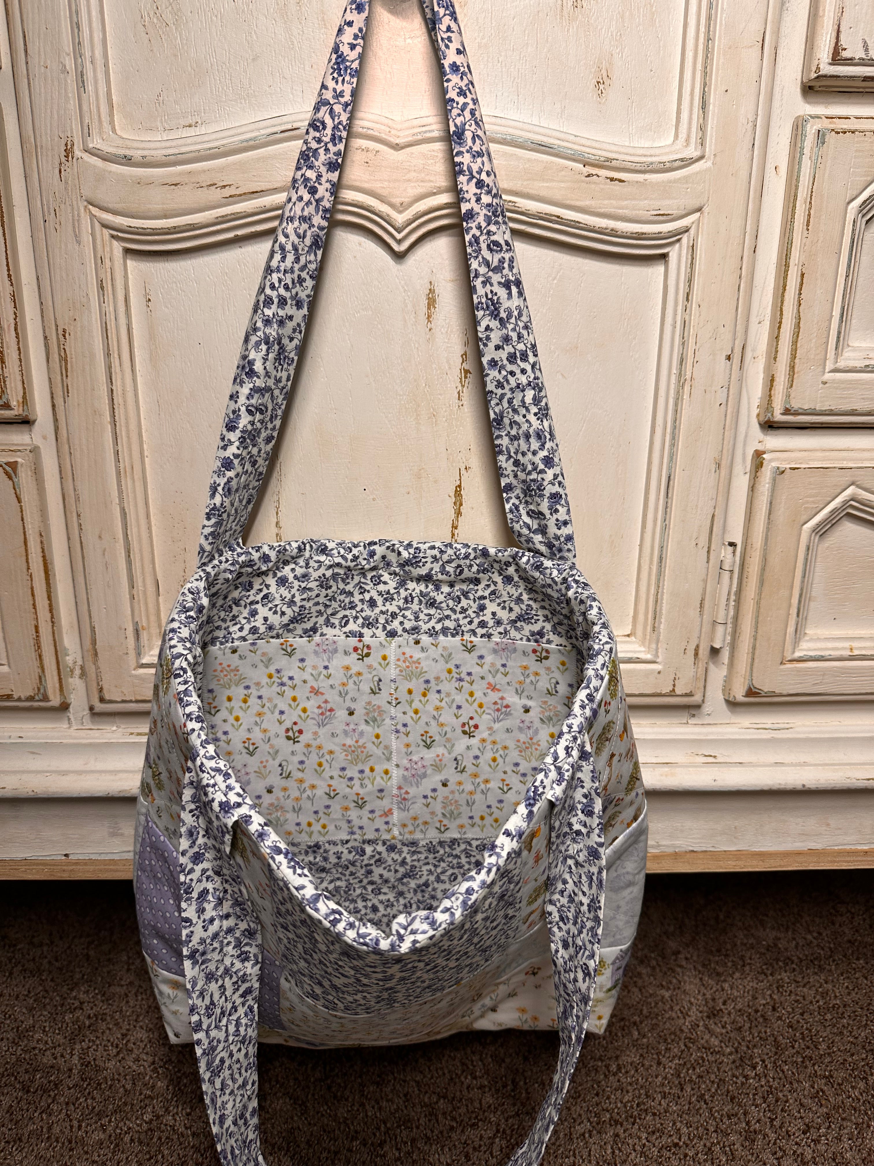 “Duck Boots” Quilted Tote/Diaper Bag