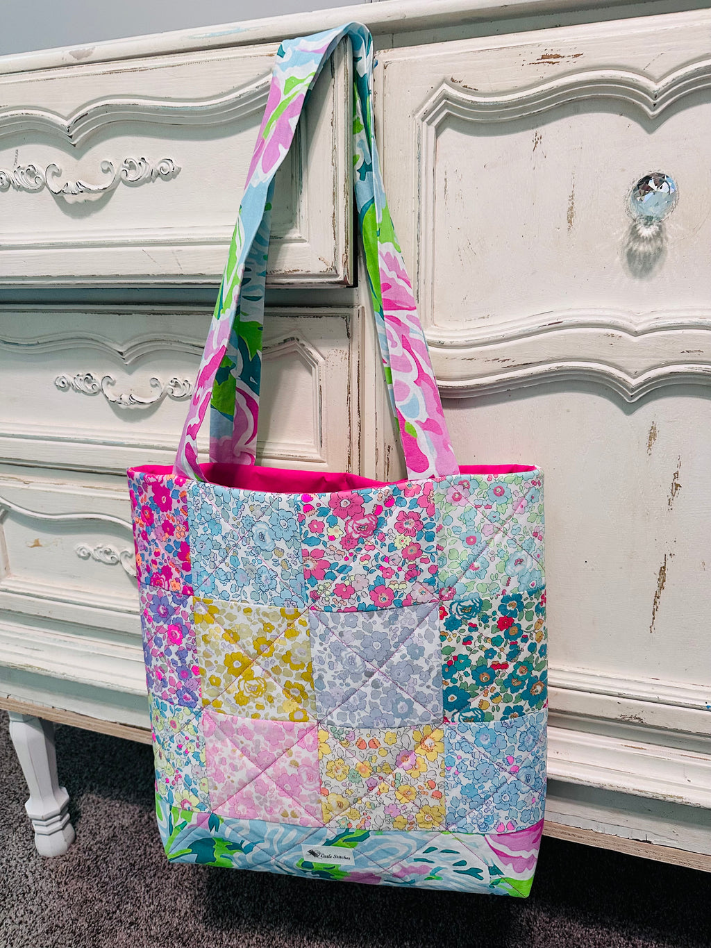 “Charleston” Quilted Tote
