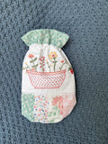 “Strawberry Bowl” Embroidered Knapsack