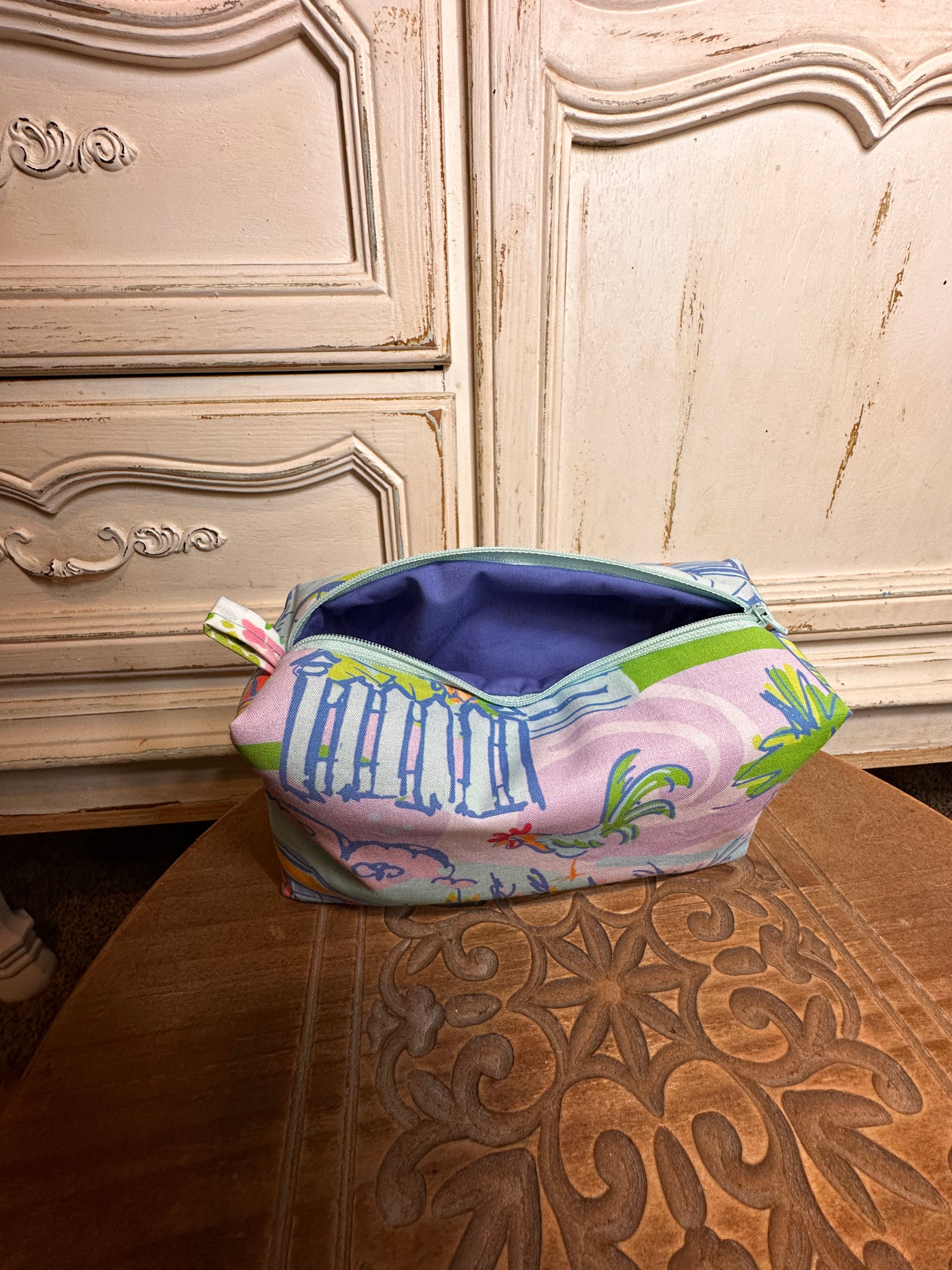 “Key West” Cosmetic Bag