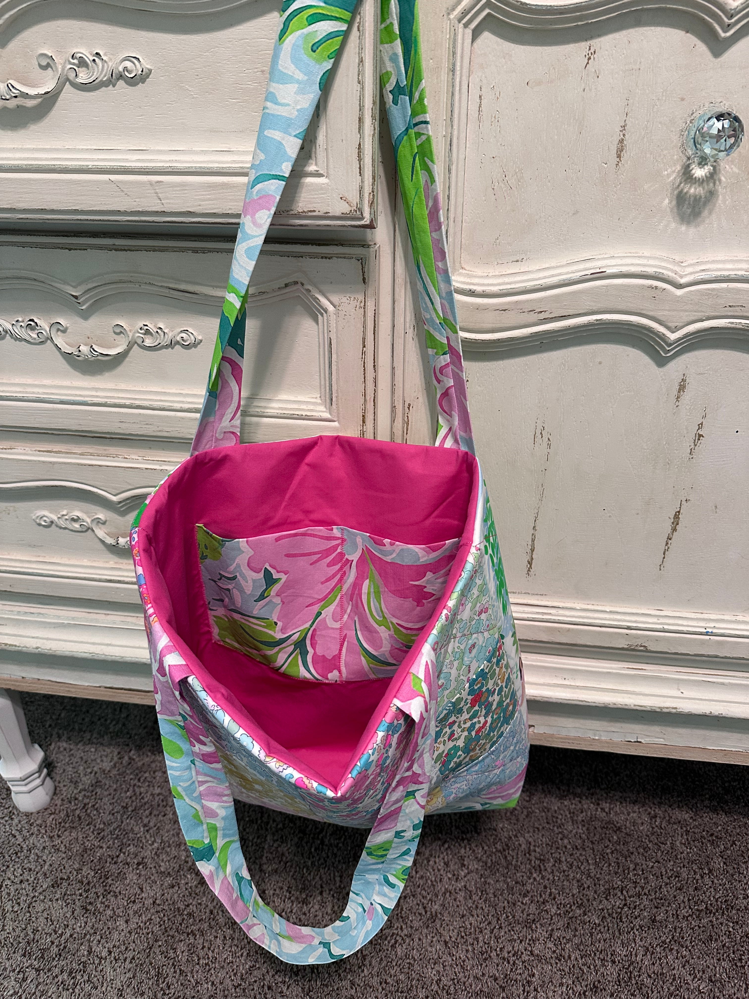 “Charleston” Quilted Tote