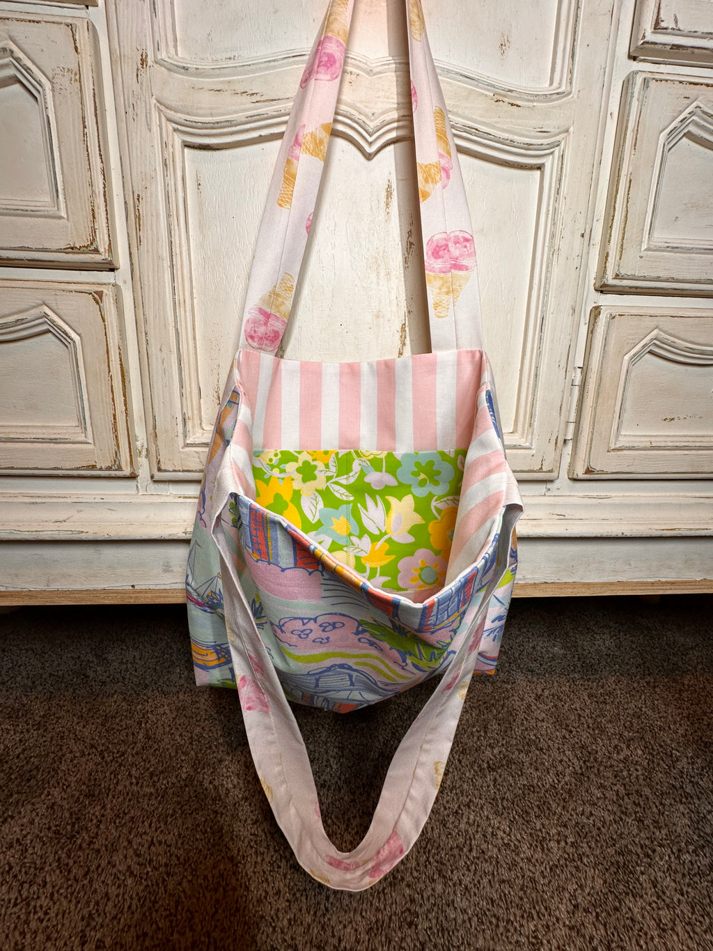 “Key West Ice Cream” Basic Tote
