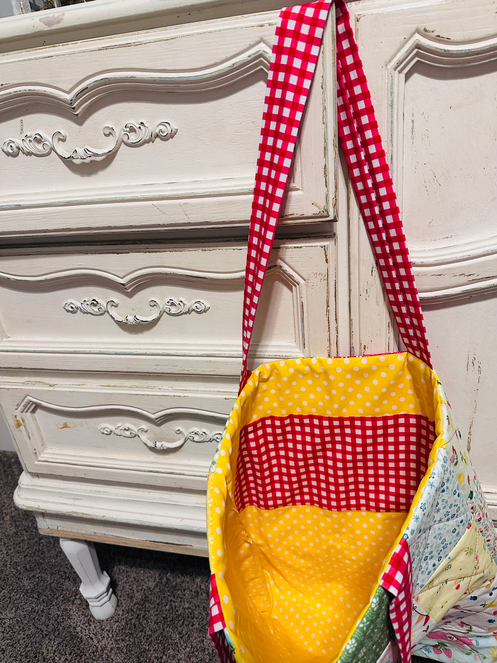 “Sippin on Sunshine” Quilted Tote