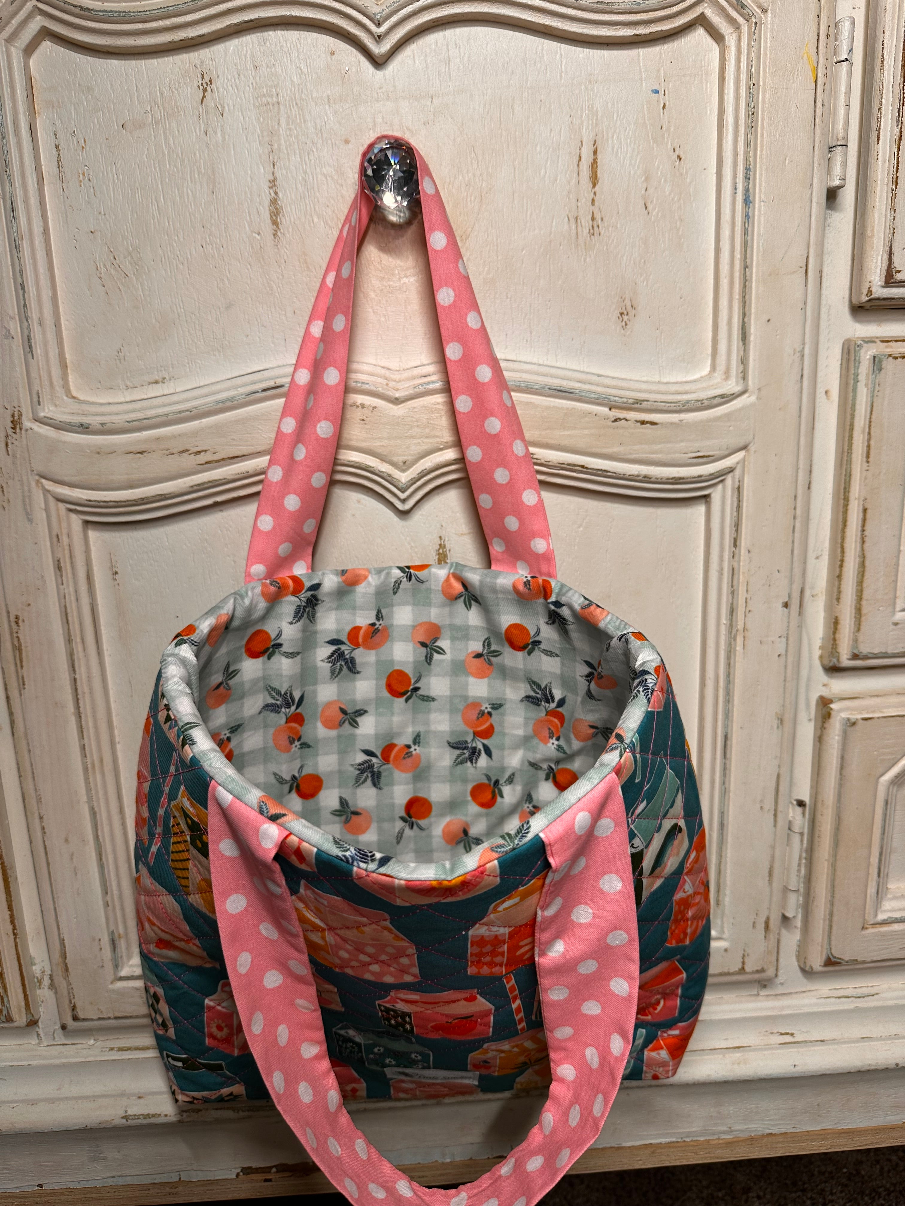 “Summer Juice Box” Children’s Quilted Tote