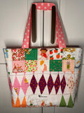 “Country Mouse Pink Polka Dot” Children’s Quilted Tote