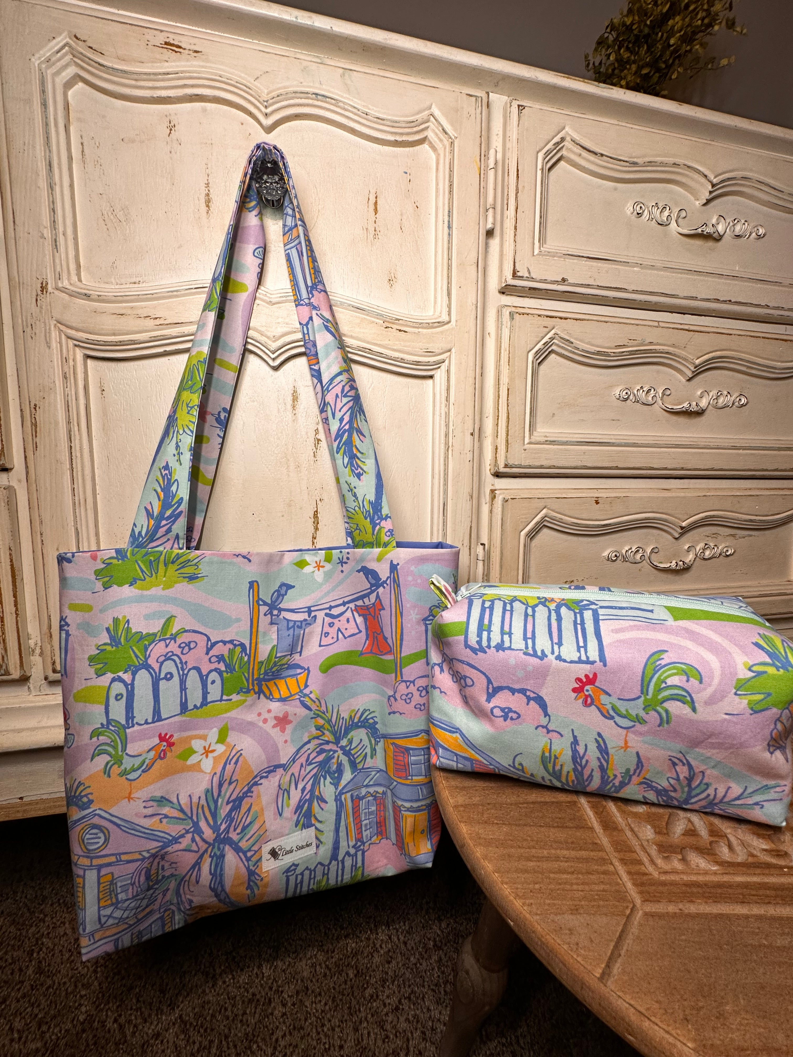 “Key West” Cosmetic Bag