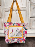 “Wildflowers” Embroidered Tote