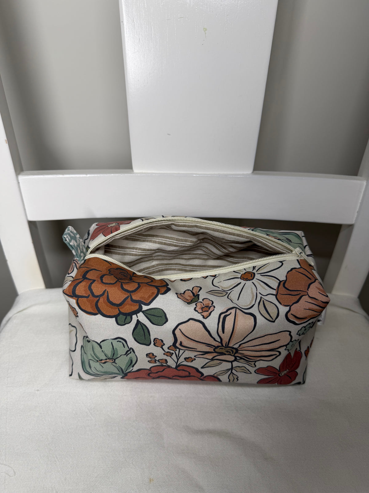 “Floral Cowgirl” Cosmetic Bag