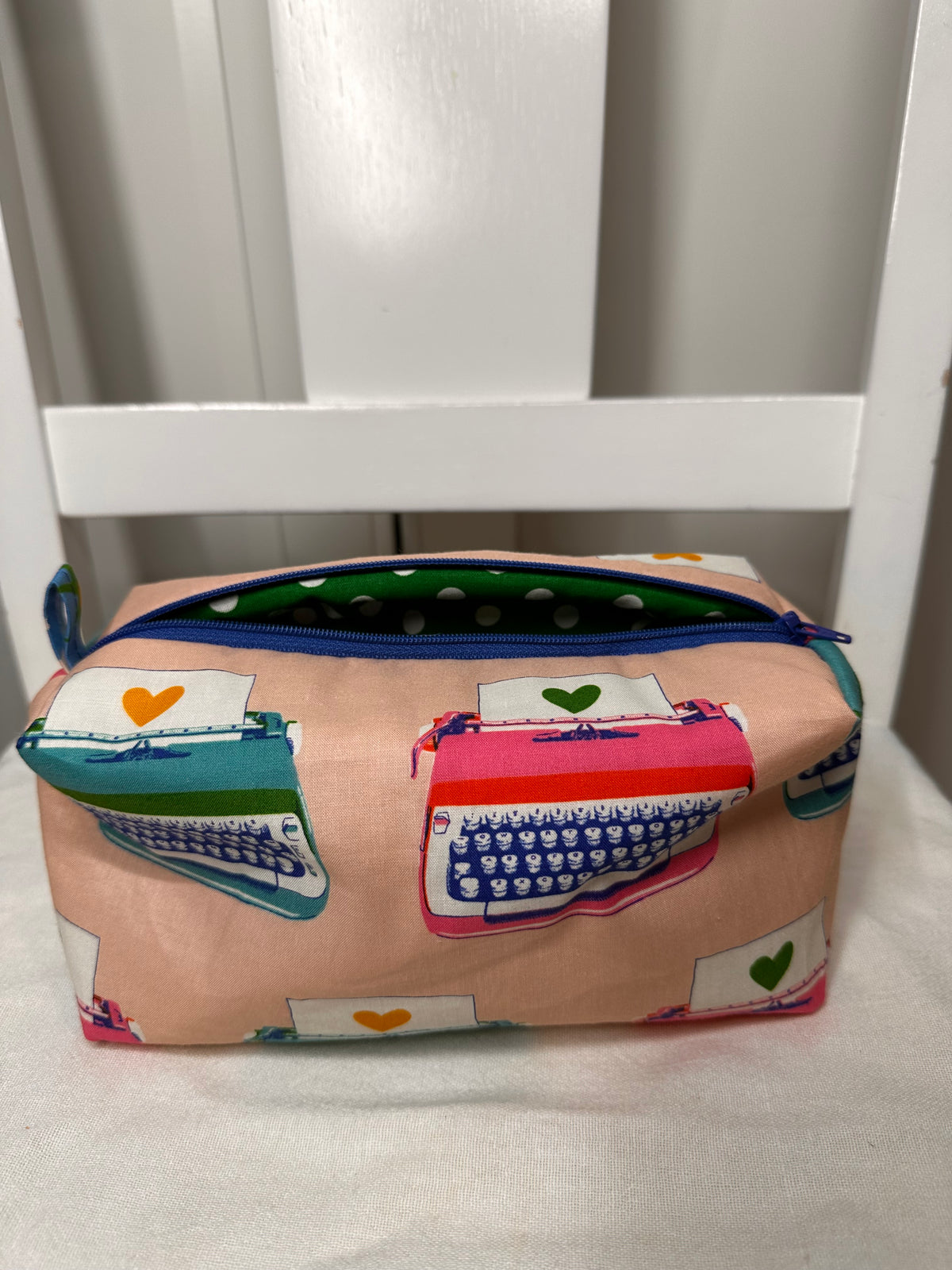 “That 70s Retro Typewriter” Cosmetic Bag